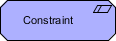 ArchiMate Constraint Symbol