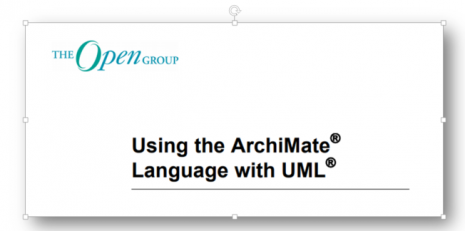 Open Group - Using The ArchiMate® Language With UML - ArchiMate ...